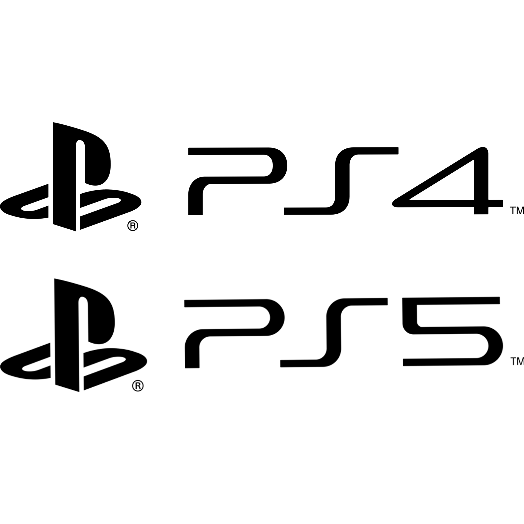 Logo PS4 PS5